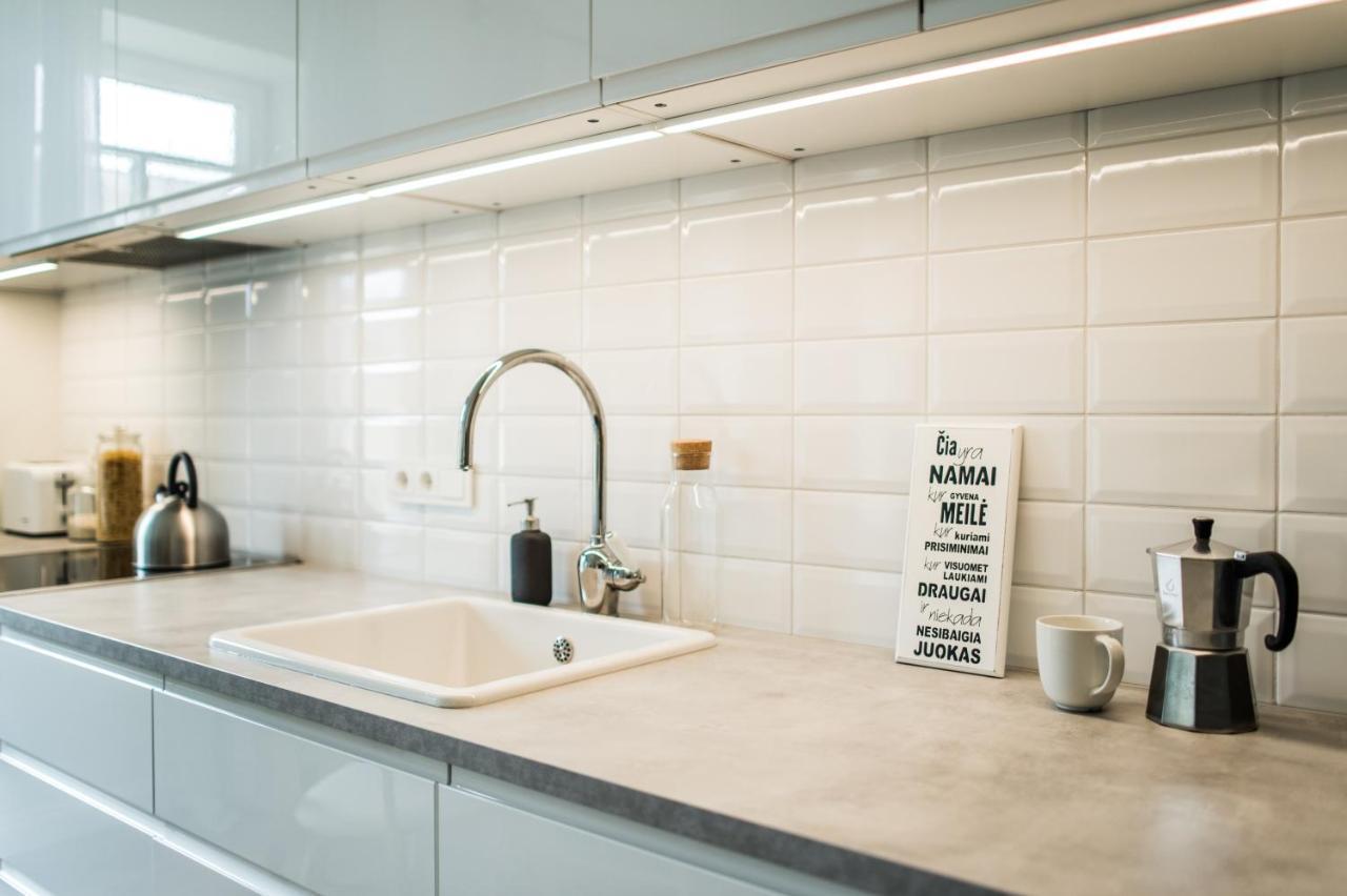 Stylish Apartment In The Heart Of Kaunas Old Town Exterior foto