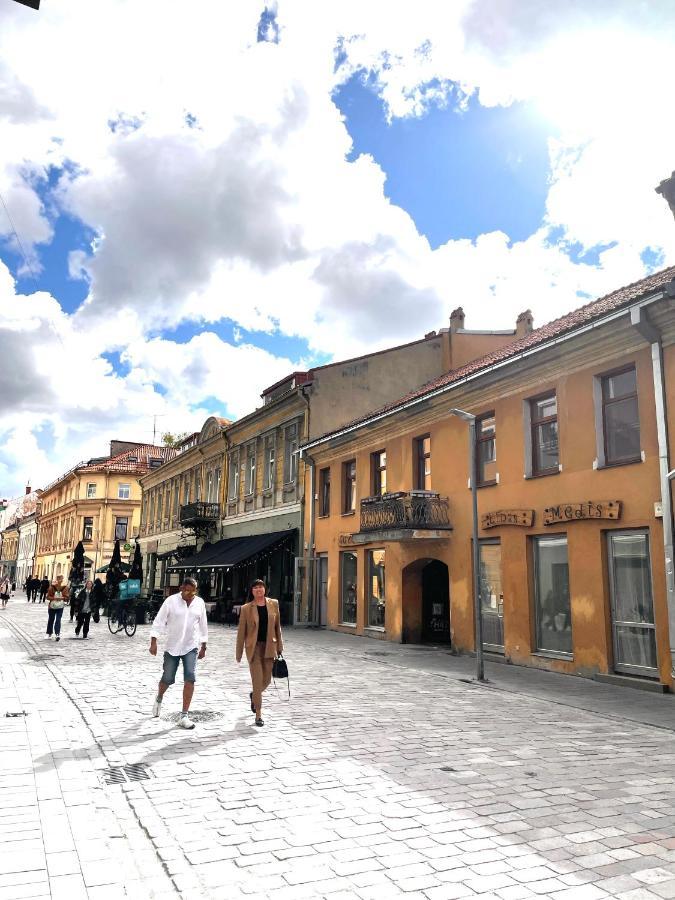 Stylish Apartment In The Heart Of Kaunas Old Town Exterior foto